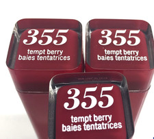 3 pack CoverGirl Colorlicious Lipstick 355 Tempt Berry. Sealed -HTF