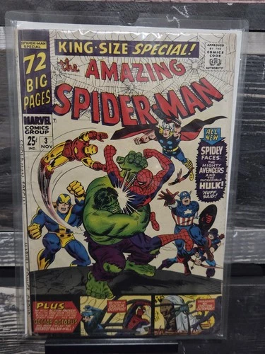Amazing Spider-Man King-Size Special 3 Nov 1966 VF