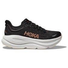HOKA Bondi 9 Road-Running Shoes - Women's, Black/Rose Gold