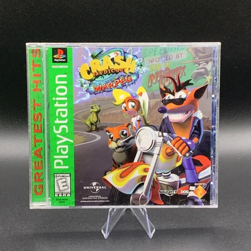 Crash Bandicoot: Warped PlayStation 1 PS1 Complete with Manual