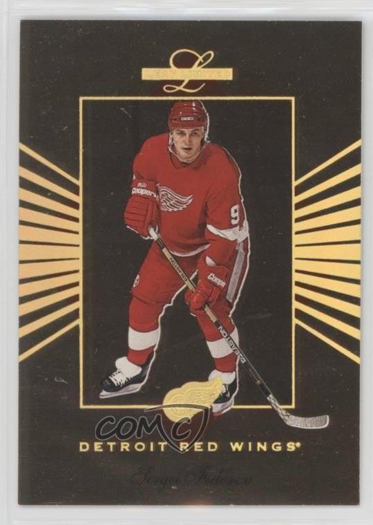 1994-95 Leaf Limited Gold 1983/2500 Sergei Fedorov #9 HOF 13dl