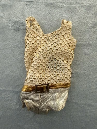 Vintage Barbie Casey Doll Gold Net #1180 Swimsuit 1960s Original Mattel