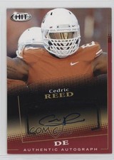 2015 Sage Hit Auto Red Cedric Reed #A55 Auto no9