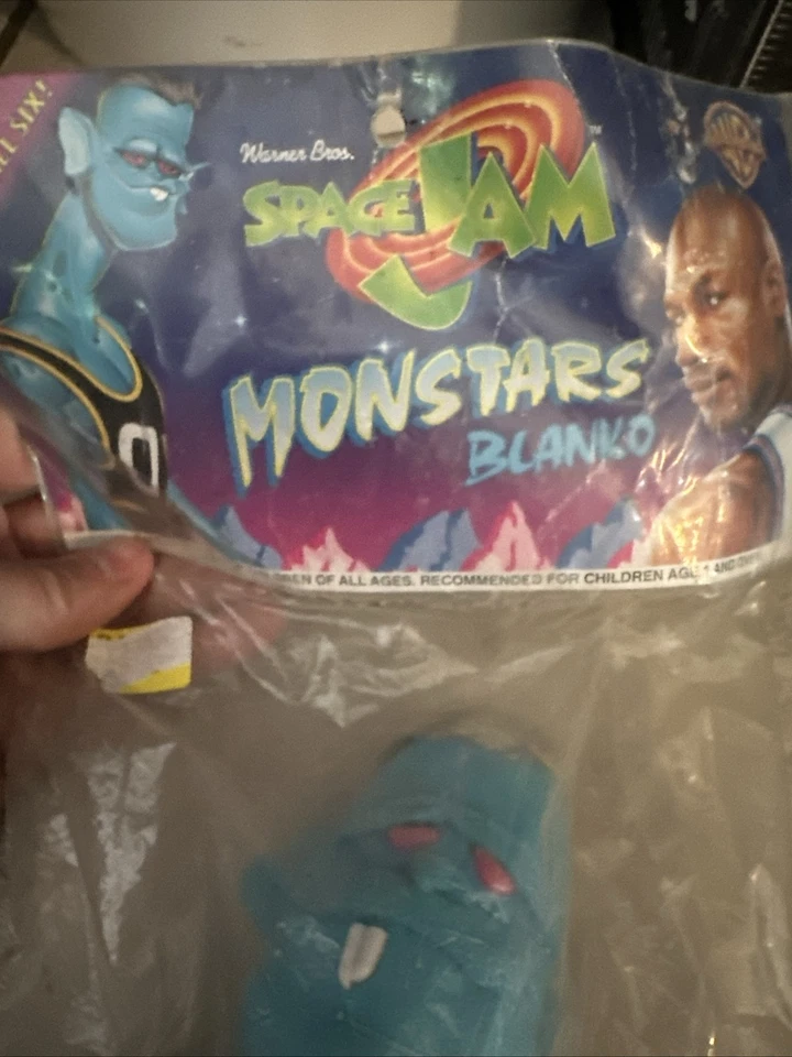 Коллекционные мягкие куклы монстры 1996 Space Jam McDonald's Blanko - Изображение 4 из 4