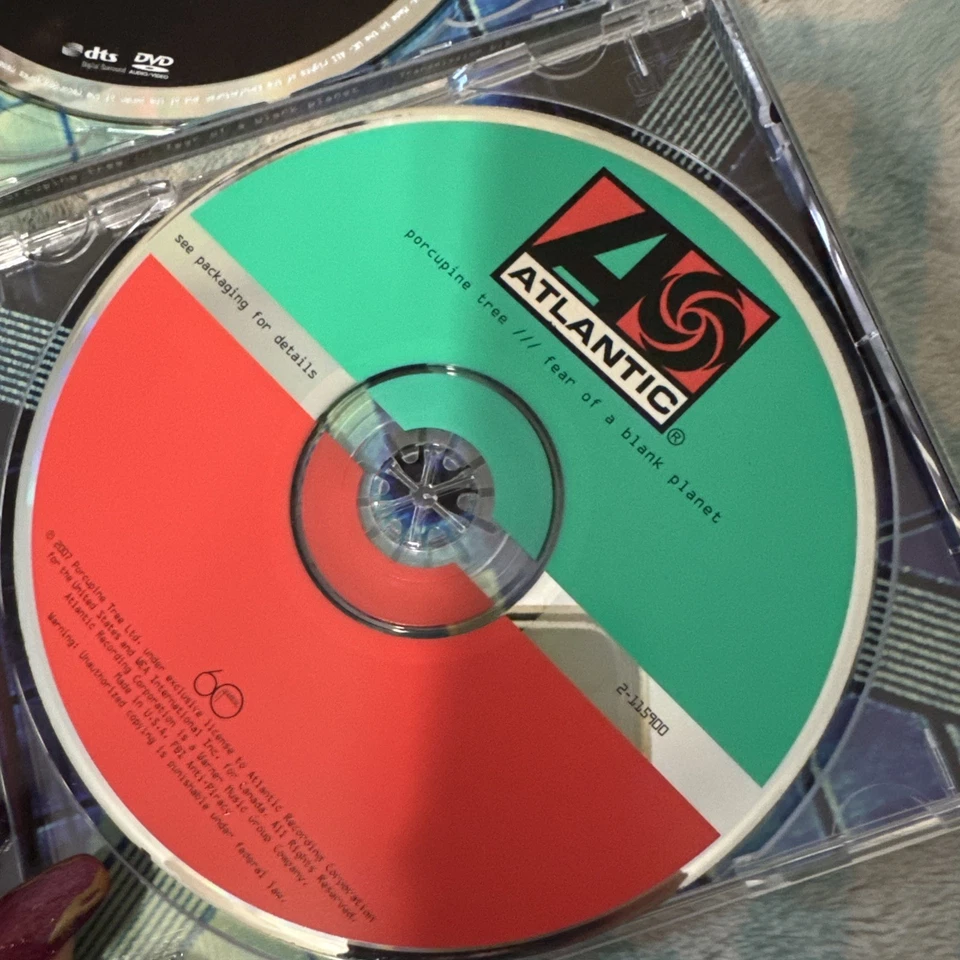 Porcupine Tree Fear Of A Blank Planet DVD AUDIO & CD . 2 Discs ! RARE ! - Image 2 of 4