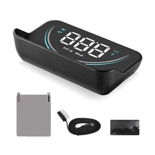 Car Hud Display Obd2 Connection Speedometer Rpm Temperature Voltage Monitor Car Hud Display Obd2 Connection Speedometer Rpm Temperature Voltage Monitor