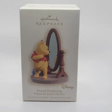Hallmark Winnie the Pooh POUND PONDERING Ornament 2008