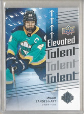 Micah Zandee-Hart New York Sirens 2024-25 UD PWHL Elevated Talent #ET-16