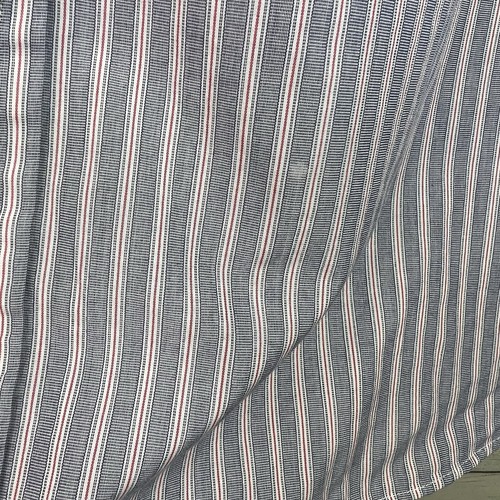 Thomas Pink Mens Striped Blue Red Classic Fit Button Down Shirt Size 16.5 35 - Picture 6 of 12