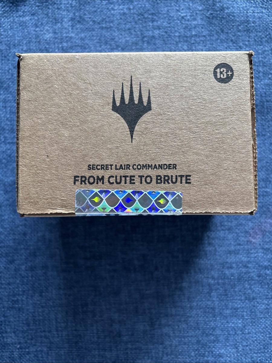MTG From Cute To Brute Commander Deck Sealed Secret Lair