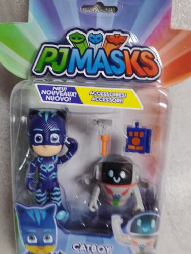 SIMBA PJ MASKS SUPER PIGIAMINI BLISTER 2 PERSONAGGI CAT BOY AND PJ ROBOT - Foto 2 di 3