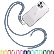 Cell Phone Lanyard Blue - Comfortable Universal Smartphone Lanyard - Easy to ...