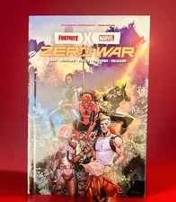 Fortnite Marvel Zero War Hardcover Spider-Man Iron Man Epic Used Code