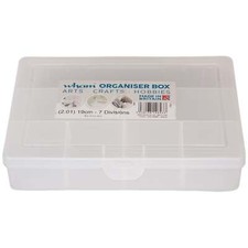 Wham Clear Organiser Box 19cm