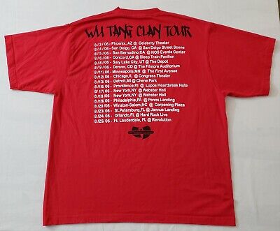 Vintage 2000s Wu Tang Classic T-Shirt Sz 2XL Rap Tee Hip Hop Vintage 2000s Wu Tang Classic T-Shirt Sz 2XL Rap Tee Hip Hop