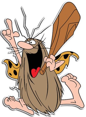 Captain Caveman Sticker / Vinyl Decal  | 10 Sizes!! TRACKING FAST SHIP!