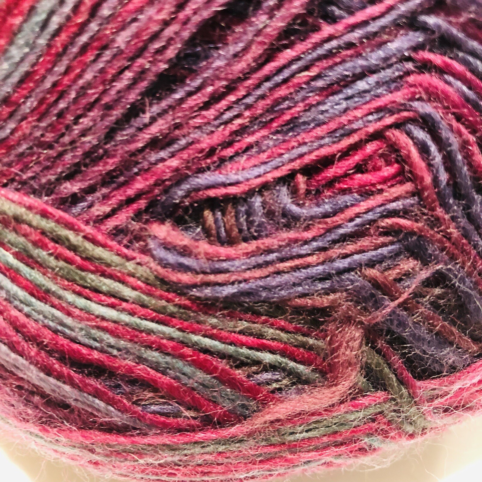 Yarn Lot Light Weight Sock Yarn Burgundy Pink Purple Blue Multicolor 1