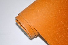 GLITZER MATT FOLIE - ORANGE  50 x 152 cm Diamant Look Auto selbstklebend