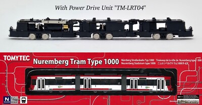 N Scale Tomytec Adtranz GT6N VAG #1001 w/Power Drive