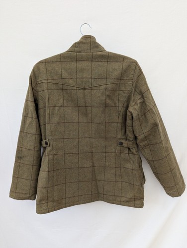 Alan Paine Jacket Womens 12 Wool Tweed Coat Shooting Hunting Races Made in UK - Picture 4 of 14