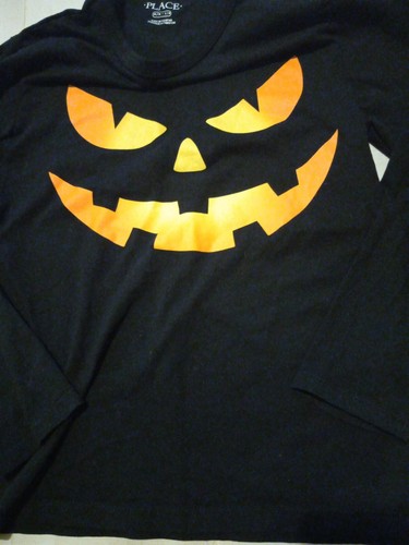 Camisa de Halloween de manga larga para niños talla 7/8 lugar talla Med 7-8 - Imagen 2 de 3
