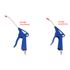 Air Blow Gun with Fixed Nozzle, Air Compressor w/ Angled Bent Nozzle Accessories