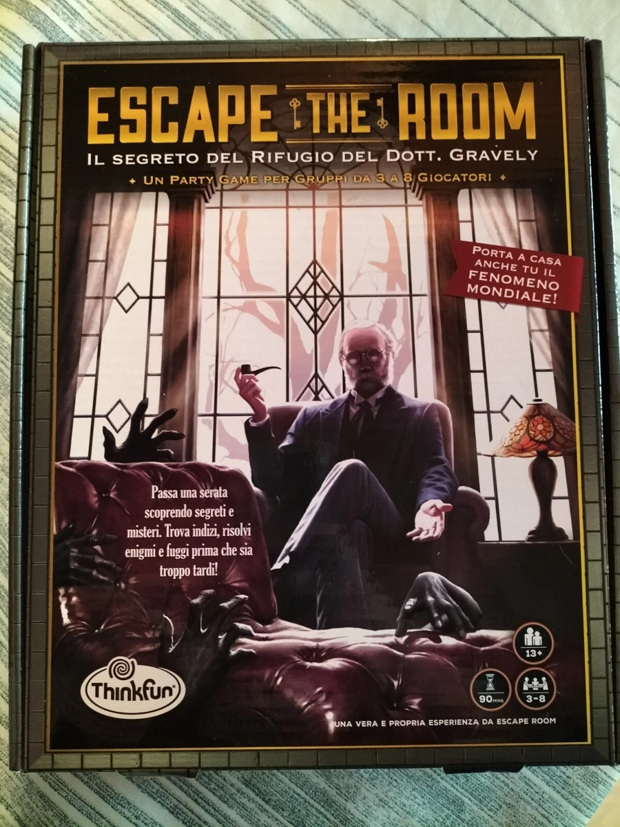 ThinkFun - Cold Case 4: Escape Room, Gioco Investigativo in Italiano