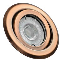 Halogen/Led Einbaurahmen Antik Kupfer Einbauspot, Einbaustrahler