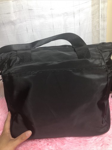 Mujer De Moda Negras Casuales Bolsos Para Dama Multi bolsillos 7 Bolsa de hombro - Picture 9 of 16