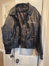 Harley Davidson Men&rsquo;s Leather Jacket. Harley Owners Group Mother road Jacket