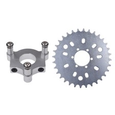 40T Sprocket with Adapter 415 Chain For 66cc 80cc 2 Stroke Motorized Bike New