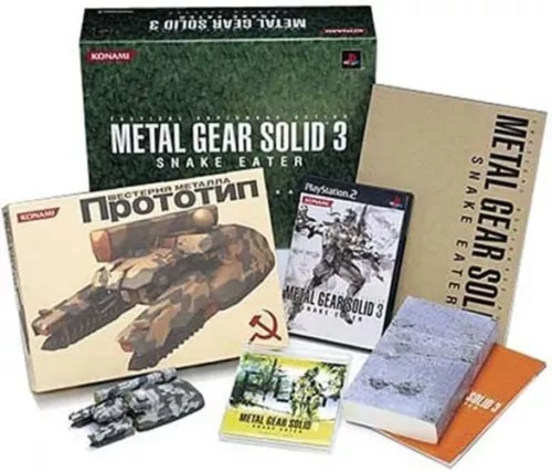 Konami METAL GEAR SOLID 3 SNAKE EATER PREMIUM PACKAGE SLPM-65789