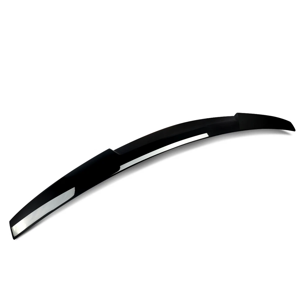 FOR 08-12 AUDI A4 B8 M4 STYLE S4 RS4 DUCKBILL GLOSS BLACK TRUNK SPOILER WING LID Foto 3 de 4