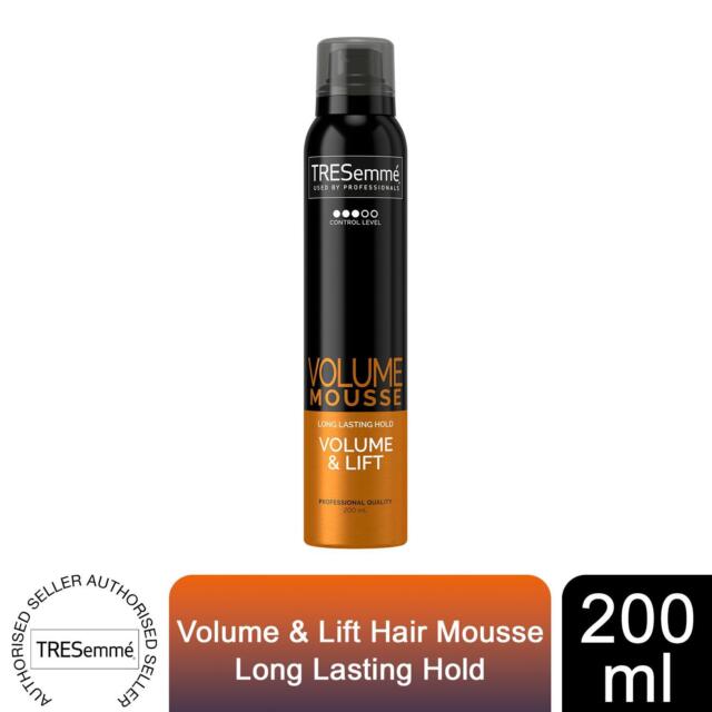 TRESemme Volume & Lift Hair Mousse with a UV filter and provitamin B5 - 200ml