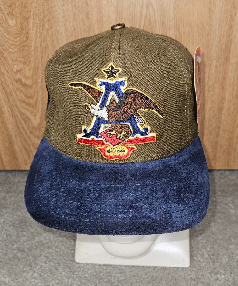 VINTAGE Anheuser Busch Collectors Hat Rare Limited Edition Beer Budweiser 1990's