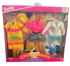 VTG Barbie CARING  CAREERS Fashions Teacher Veterinarian Firefighter Accessories