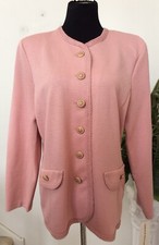 NWT Alfred Dunner Women s Pink Polyester Blend Blazer Jacket Size 12 Retail 58
