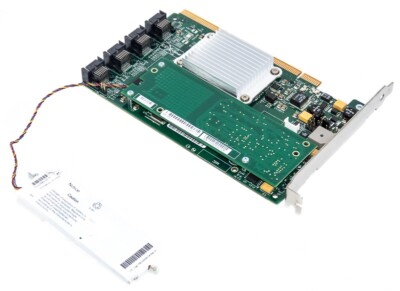 RAID CONTROLLER LSI MegaRAID 300-8X SATA 3Gbps PCI-X + BATTERY MR iBBU01