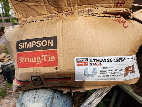 14 Simpson Strong Corbata LTHJA26 Múltiples Armadura Cadera/Jack Hangers - Nuevos - Imagen 4 de 10
