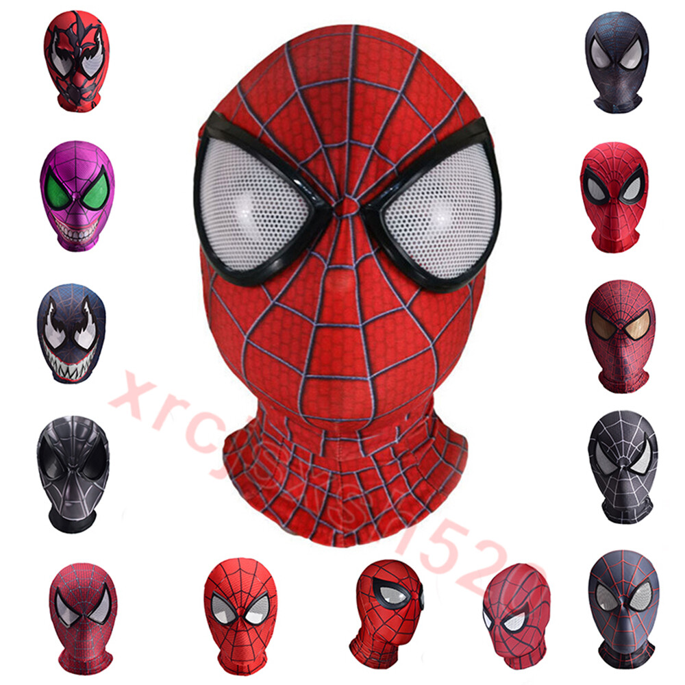 16 Styles The Amazing Spider-man Mask Cosplay Costumes Spiderman