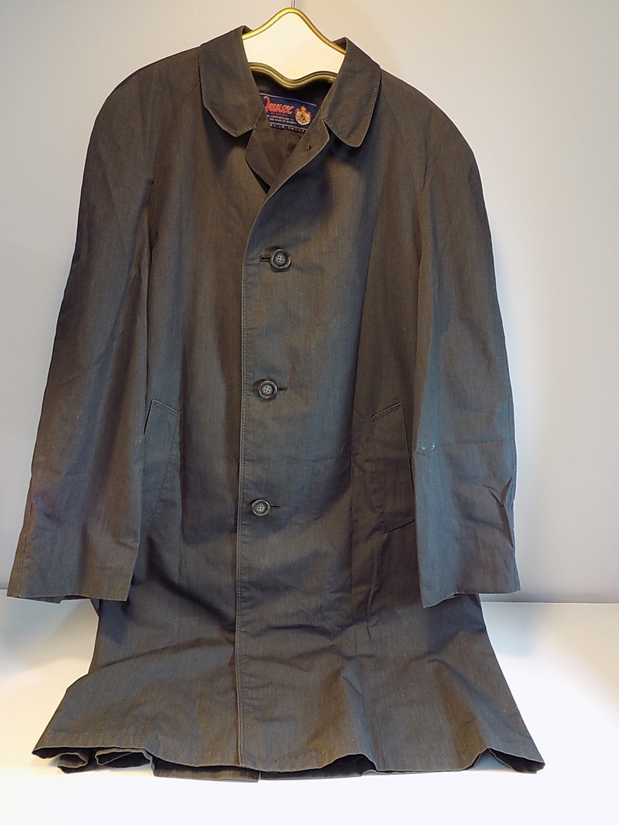 【archive】90's sullen JUN MEN long coat Vintage JUNEX OF SWEDEN OVERCOAT Medium Gray Polyester Blend
