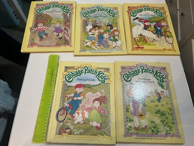 Vintage Cabbage Patch Kinderbücher x 5