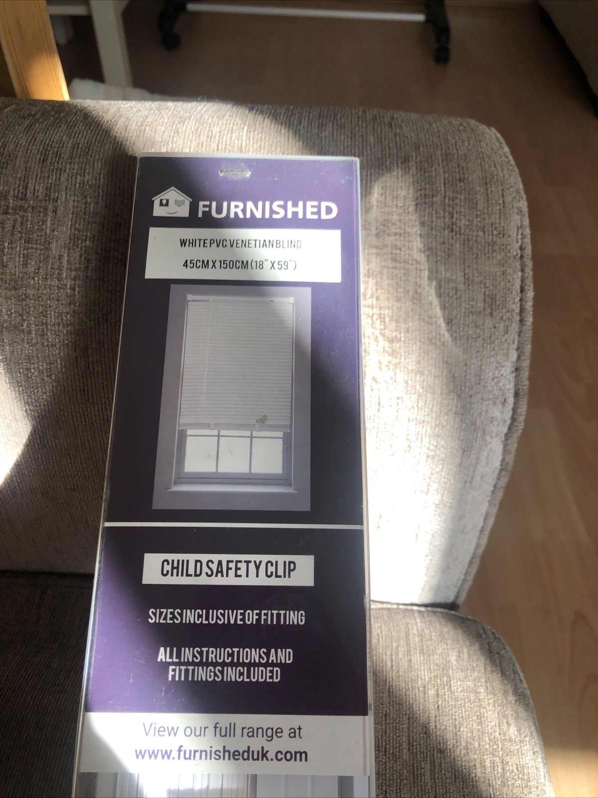 White PVC Blind eBay