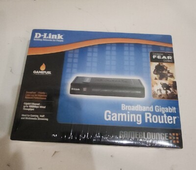 D-Link Wireless 108G Gaming Router - NEW in shrink wrap