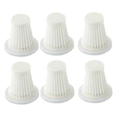 Maintain Freshness with 6Pcs Replacement Filters for Car Vacuums