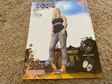 VBK31 ADVERT 11X8 DRAVEN SHOES - LITTLE SKULL GIRL - SKULL N ROSES