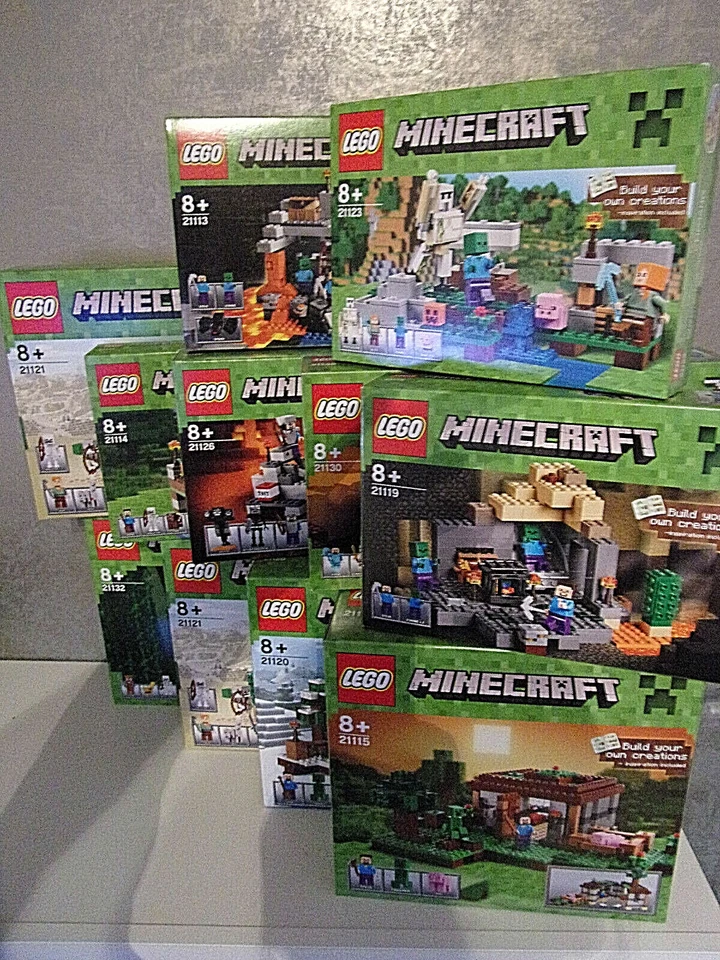 LEGO Minecraft - verschiedene Sets zum aussuchen - Neu - Bild 1 von 1