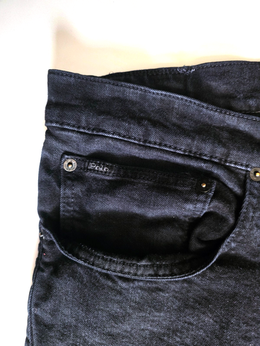 Polo Ralph Lauren Hampton Jeans Mens Big 48 x 32 Black Relaxed Straight Flex 48B - Picture 10 of 12