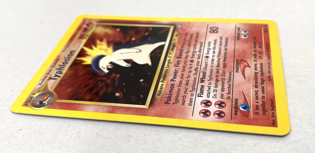 Pokemon - Typhlosion - HoloFoil Raro! - Neo Genesis - 18/111 - Veja as  fotos!