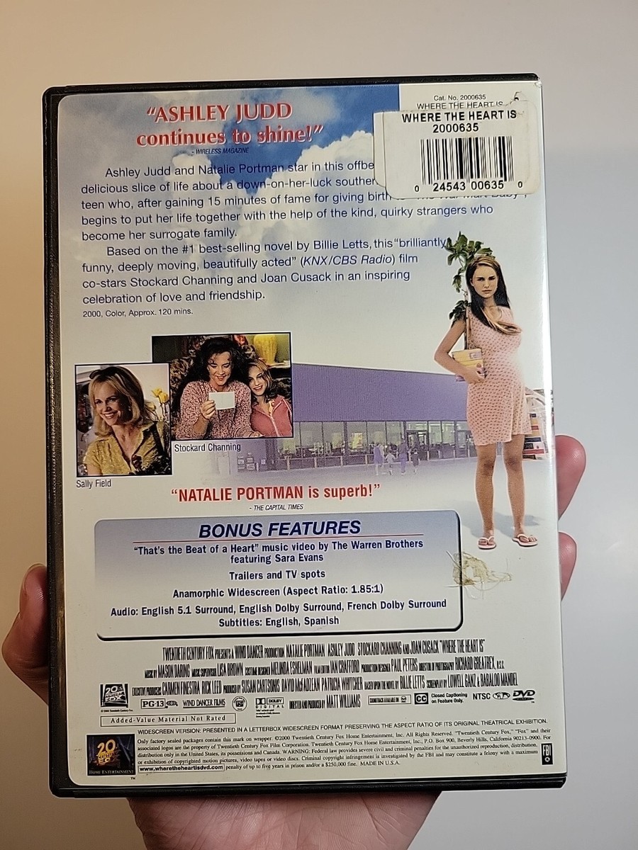 Where the Heart Is (DVD, 2000) 24543006350| eBay